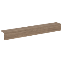 Onix Накладка на 2 модуля прямая низкая O.R-NP.N-158.2 Дуб Мали 2700*327*297
