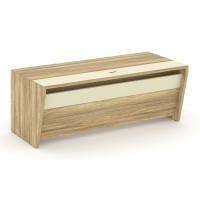 Corner Стол руководителя прямой COR.SR-20 Гикори Песочный/Ваниль 2000*900*750