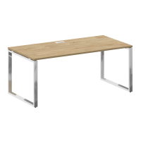 Shift Стол руководителя прямой без тумбы SK.SR-180 Тиквуд Светлый 1800*900*753