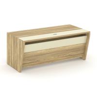 Corner Стол руководителя прямой COR.SR-18 Гикори Песочный/Ваниль 1800*900*750