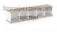 Concept Стеллаж 5 узких секций, 1 ниша CN.STU-150 Сандал Янтарный/Антрацит/Металл Антрацит 2084*420*450