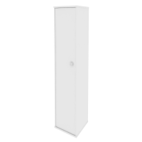 Style Шкаф высокий узкий левый Л.СУ-1.9 (L) Белый 412*410*1980