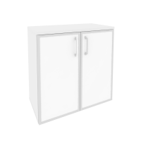 Onix Шкаф низкий широкий O.ST-3.2 R white Белый Бриллиант/Стекло White 800*420*823