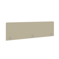 Nova S Экран тканевый В.ТЭКР-4 Темно-бежевый 1400*450*22