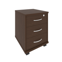 Riva Тумба подкатная 3 ящ. с фолдингом А.ТМ-3F Венге Цаво 420*450*556