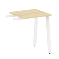Metal System Приставной элемент на А-образном м/к БА.ПР-1 Акация Лорка/Металл Белый 600*600*750