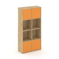 Locker plus Комплект №5 LK.K-005 Тиквуд Светлый/Оранжевый 798*350*1593