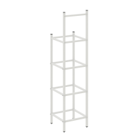 Loft Угловой проходной переходной модуль VR.L-SL.UPK-2.3.4 Металл Белый 446*446*1869
