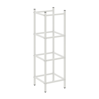 Loft Угловой проходной переходной модуль VR.L-SL.UPK-3.3.2 Металл Белый 446*446*1458
