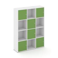 Locker plus Комплект №6 LK.K-006 Белый/Зеленый 1188*350*1593