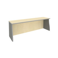Riva Надставка на стол А.НС-2 Клен Металлик 1200*300*400