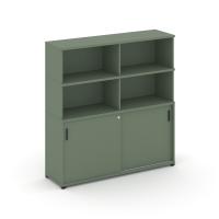 Concept Шкаф-купе опорный/приставной с надставкой выс. CN.SOPK-006 B Кобо/Металл Черный 1480*420*1530