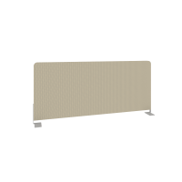 Metal System Экран тканевый боковой Б.ТЭКР-90 Темно-бежевый/Металл Серый 900*390*22