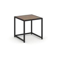 Loft Стол журнальный VR.L-SJK-40 Дуб Аризона/Металл Черный 400*400*400