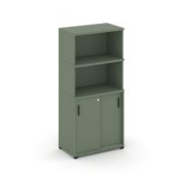 Concept Шкаф-купе опорный/приставной с надставкой выс. CN.SOPK-003 B Кобо/Металл Черный 720*420*1530