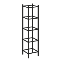 Loft Угловой проходной переходной модуль VR.L-SL.UPK-3.4.4 Металл Черный 446*446*1869