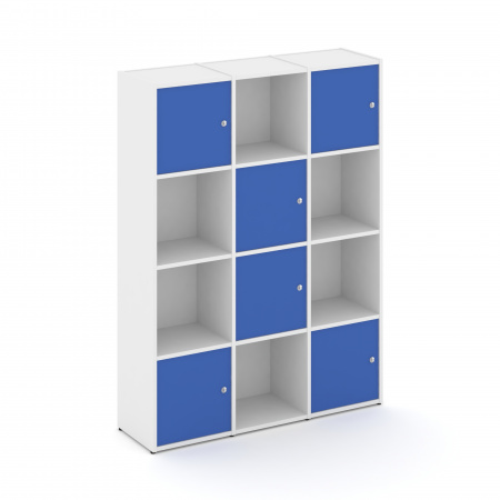 Locker plus Комплект №6 LK.K-006 Белый/Синий 1188*350*1593