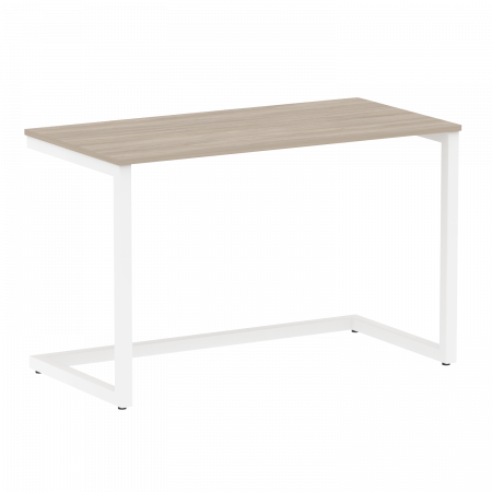 Home Office Стол письменный VR.SP-2-118 Дуб Аттик/Металл Белый 1180*600*750
