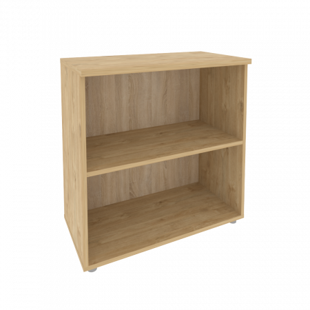 Стеллаж низкий широкий O.ST-3 Тиквуд Светлый 800*420*823