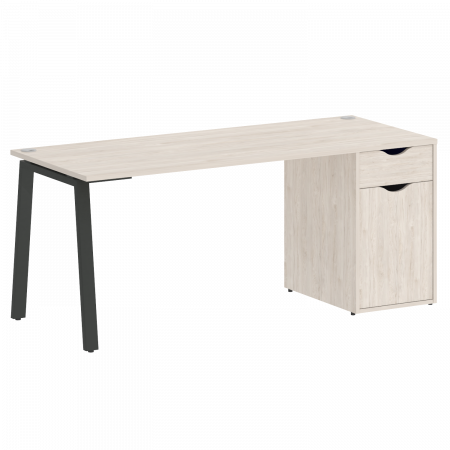 Home Office Стол письменный VR.SP-3-178.1.A Денвер Светлый/Металл Антрацит 1780*720*750