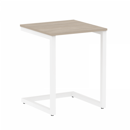 Home Office Стол письменный VR.SP-2-58 Дуб Аттик/Металл Белый 580*600*750