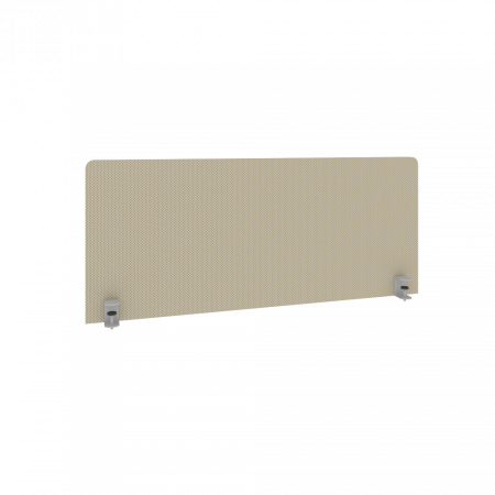 Metal System Экран тканевый для стола Б.ТЭКР-2 Темно-бежевый 1050*450*22